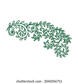 Nature decorative element. Vector illustration