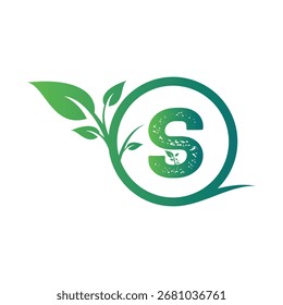 Nature Decorative Number, Letter Decorative Font S