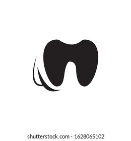 Nature dental logo template vector icon design