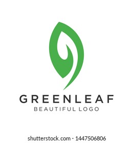 Nature  Design, Leaf Creative Concept, ecology and green leaf element - vector logo