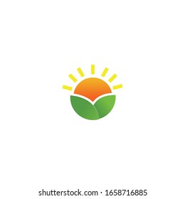 nature design logo vector icon
