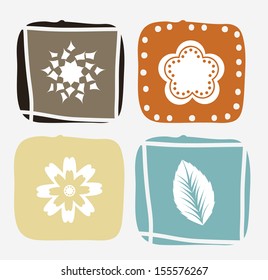 nature design over white background vector illustration 