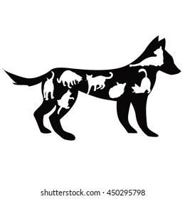 The nature of the dog and cat
