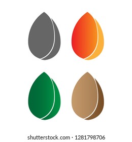 Nature Drop Logo useful, editable.  