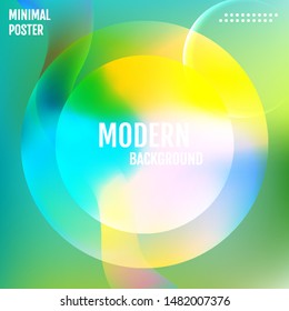 Nature dynamic shapes composition. Nature Landing page template. Design business cards,invitations,gift cards,landing page