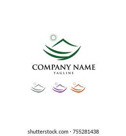 NATURE ECO GREEN NATURAL LOGO VECTOR