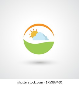 nature eco icon
