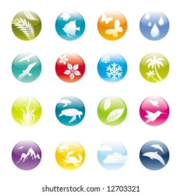 Nature & eco iconset