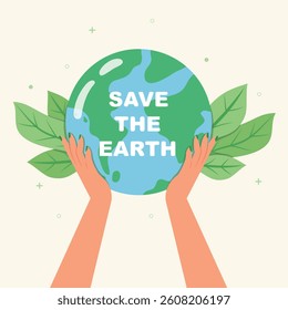 Nature and ecology concept, Save the earth, Environmental protection, Eco-friendly and Environment day concept.