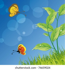 nature ecology poster and website page