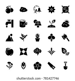 
Nature and Ecology Vector Icons 2
