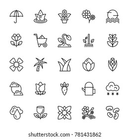 
Nature and Ecology Vector Icons 3
