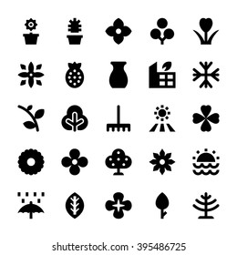 Nature and Ecology Vector Icons 5