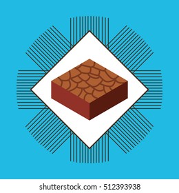 nature element isometric icon vector illustration design