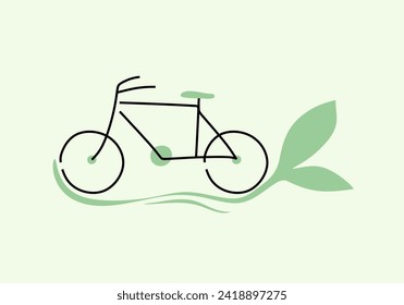 nature energy ecology art line icon. environmentally friendly . Ecology icon. Simple symbol of environmental sustainability. icon, poster, logo, symbol, social media, company. vector illustration