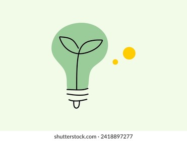 nature energy ecology art line icon. environmentally friendly . Ecology icon. Simple symbol of environmental sustainability. icon, poster, logo, symbol, social media, company. vector illustration