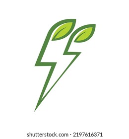 Design-Vorlage für Naturenergie-Symbol, Vektordesign