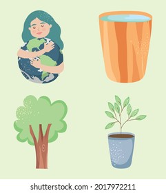 Symbol für Natur und Umwelt