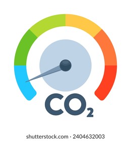 Naturaleza - Medio ambiente - Cambio climático - Descarbonización - Medición del medidor de los indicadores de los bajos niveles de dióxido de carbono (CO2) 