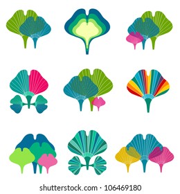 Nature and environment icon set