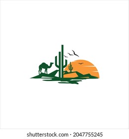 Nature Environment Sand Desert Graphic Design Illustration Element