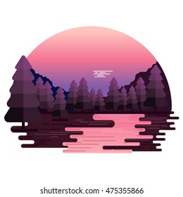 Nature Evening Landscape