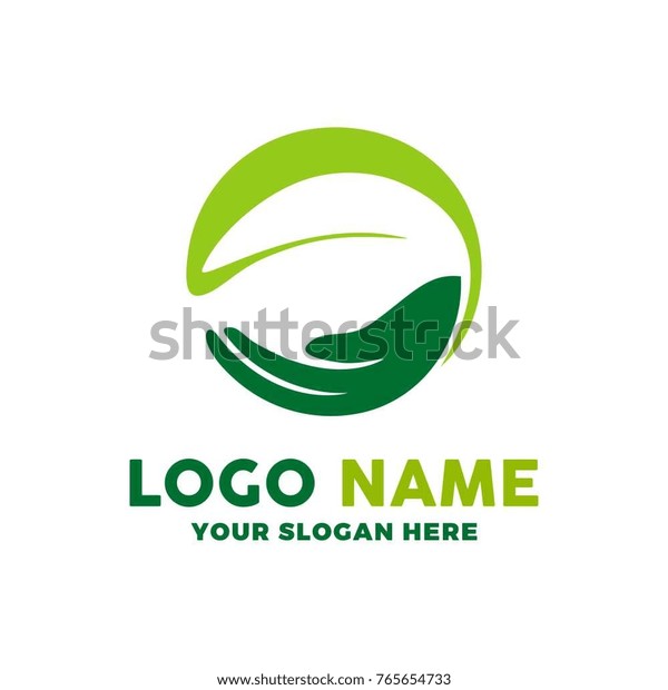 Nature Extract Logo Design Template Good Stock Vector (Royalty Free ...