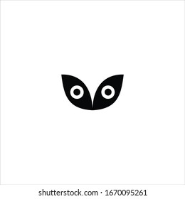 Nature Eye logo Icon template design in Vector illustration 