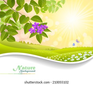Nature Fantasy: The evening aura