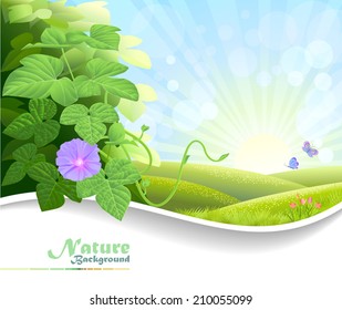 Nature Fantasy: Mystic creeper plant