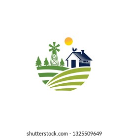 Nature Farm Logo Template