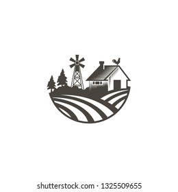 Nature Farm Logo Template