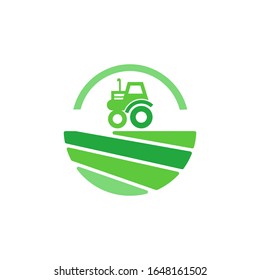 Nature farm logo template vector icon design