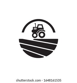 Nature farm logo template vector icon design