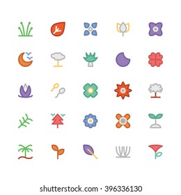 Nature flat bold Vector Icon 9