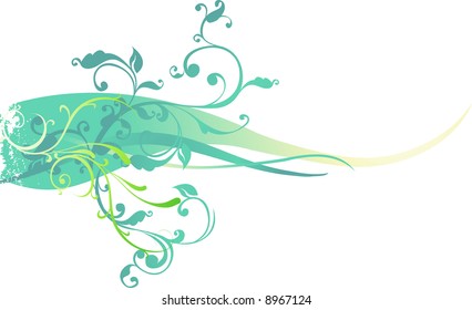 nature floral graphic