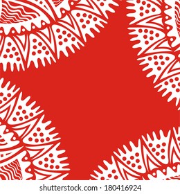 Nature floral pattern background vector illustration
