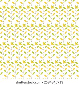 Nature floral seamless pattern design