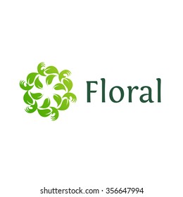 Nature Floral Vector Template