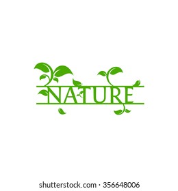 Nature Floral Vector Template