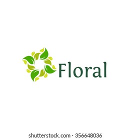 Nature Floral Vector Template