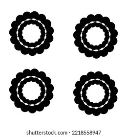 Diseño de vectores de flores naturales 