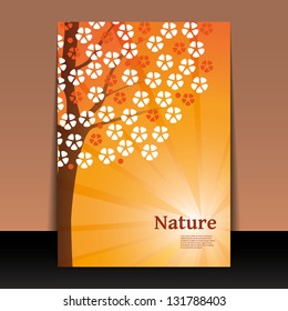 Naturaleza - Diseño de portada o volante