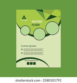 Nature Flyer Simple Template Design