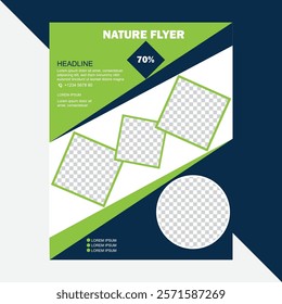 Nature Flyer Template Flyer Design