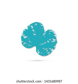 Nature foliage. Vector stamp leaves. Objects isolated on white background. Autumn silhouette monochrome leaves of trees, flowers and herbs. Nature texture for modern design, wallpaper, scrap booking.