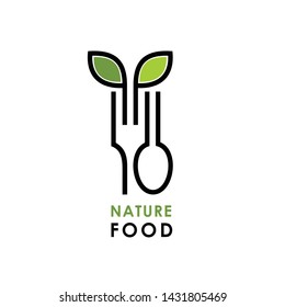 Nature Food Vector Logo Design