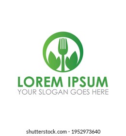 nature food vector , restaurant logo