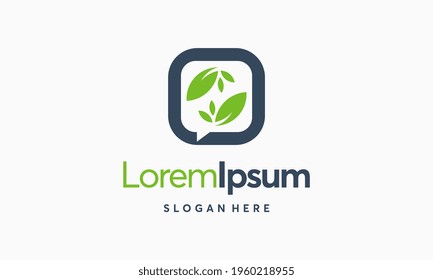 Logo del Foro de la Naturaleza vectorial, logotipo de la Consulta de la Naturaleza
