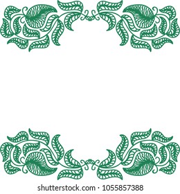 Nature frame. Vector illustration